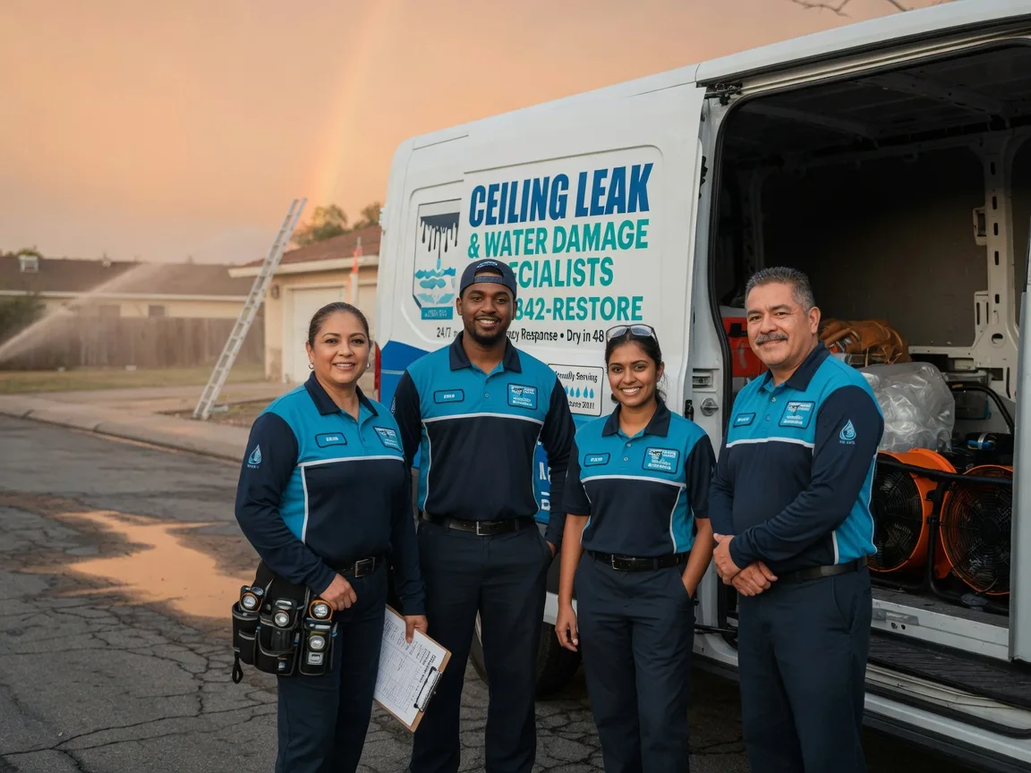 Ceiling Leak Cleanup company in Johnstown, NY